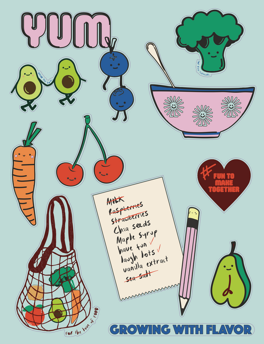 GWF sticker sheet